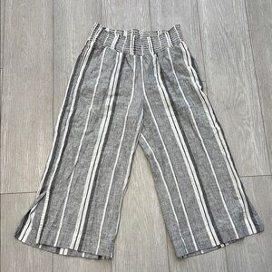 Striped Gray Women's Pants